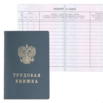 Бланк трудовой книжки ТК